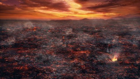 Sodom wird für das Entfachen von Gottes Zorn in Schutt und Asche gelegt