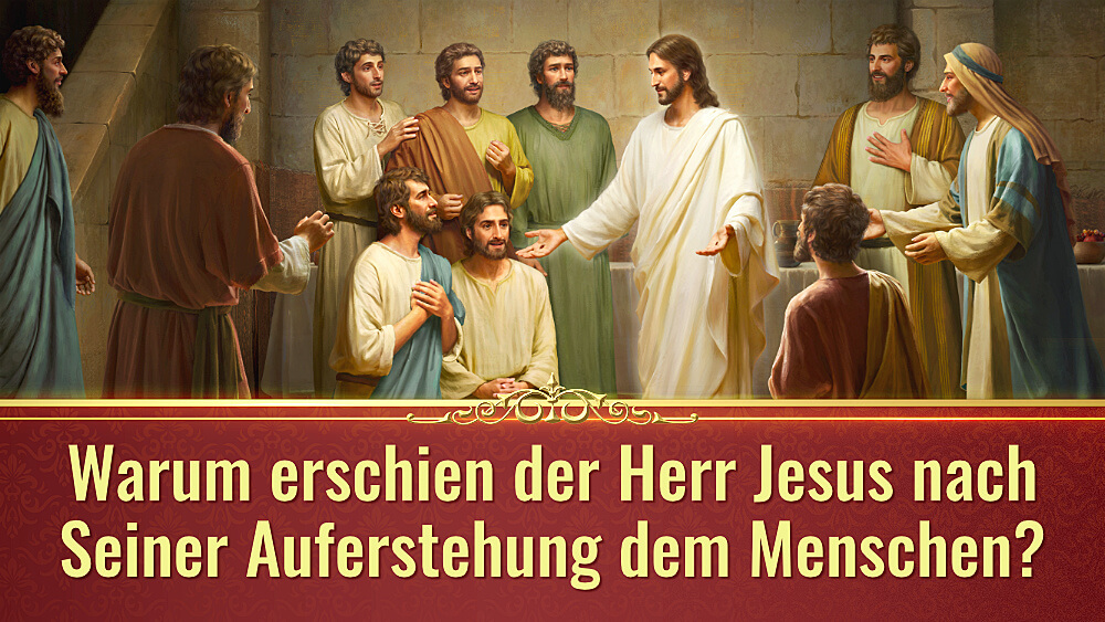 auferstehung jesus bedeutung