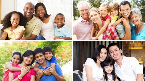 Gott zog Grenzen zwischen verschiedenen Ethnien