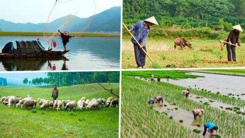Grenzen sind aus den verschiedenen Lebensweisen der Menschheit entstanden