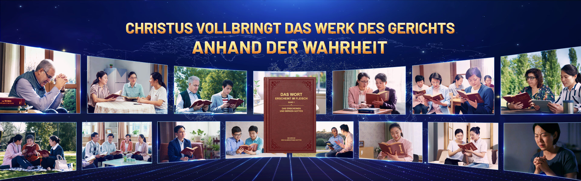 Christus vollbringt das Urteilswerk anhand der Wahrheit