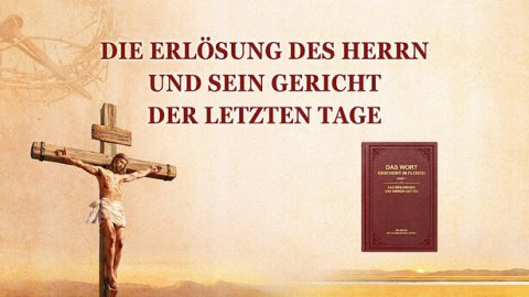 Die Erlösung des Herrn und Sein Gericht der letzten Tage