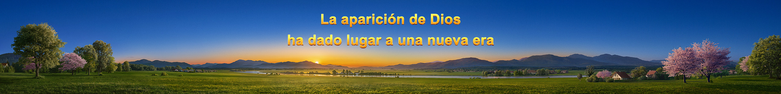 La aparición de Dios ha dado lugar a una nueva era
