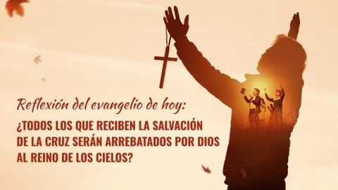 Reflexión del evangelio de hoy: ¿Todos los que reciben la salvación de la cruz serán arrebatados por Dios al reino de los cielos?