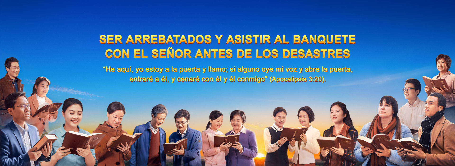 Ser arrebatados y asistir al banquete con el Señor antes de los desastres