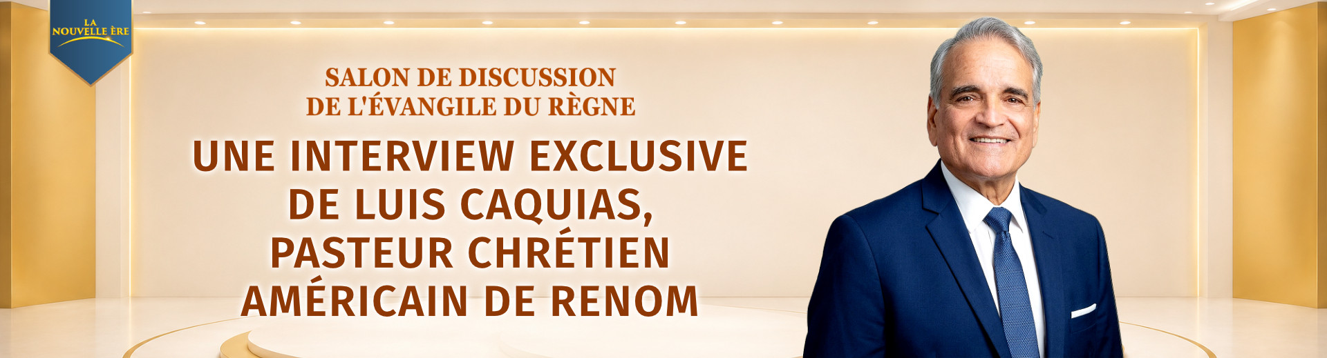Salon de discussion de l'Évangile du Règne, Ép. 1 : Une interview exclusive de Luis Caquias, pasteur chrétien américain de renom