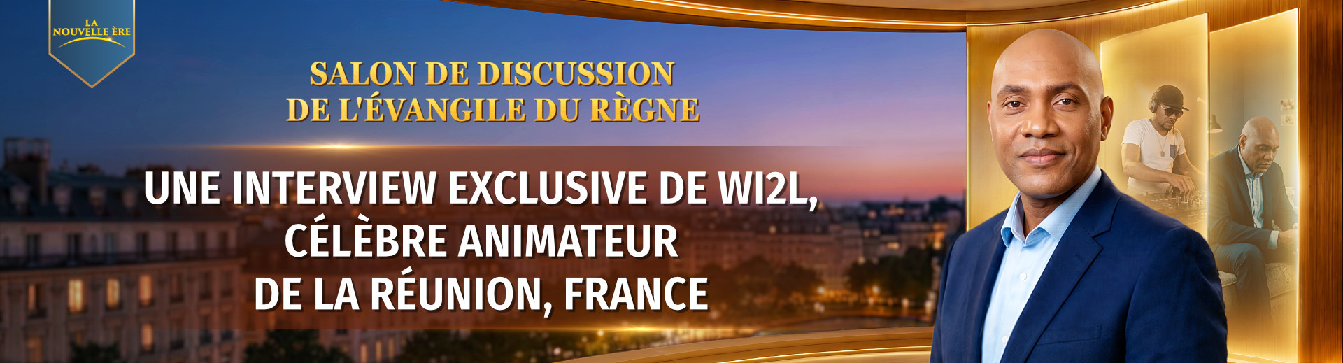 Salon de discussion de l'Évangile du Règne, Ép. 3 : Une interview exclusive de WI2L, célèbre animateur de La Réunion, France