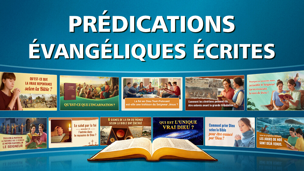 25 Prédications chrétiennes évangéliques écrites en français L