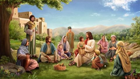 主耶稣与人同生活