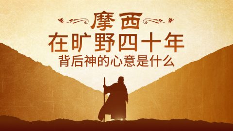 摩西在旷野四十年背后神的心意是什么